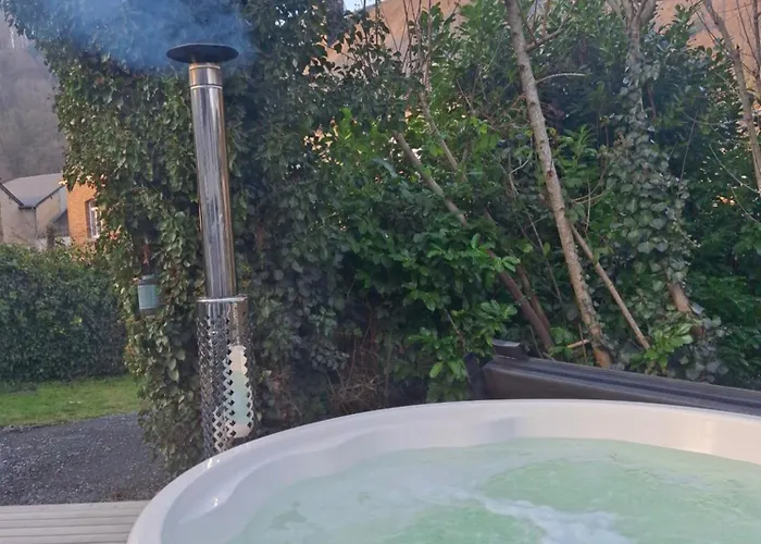 Label Semois Rural Bain Nordique Parking Prive בית נופש