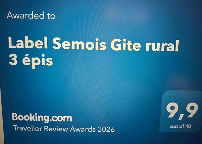 Label Semois Rural Bain Nordique Parking Prive בית נופש בוילון